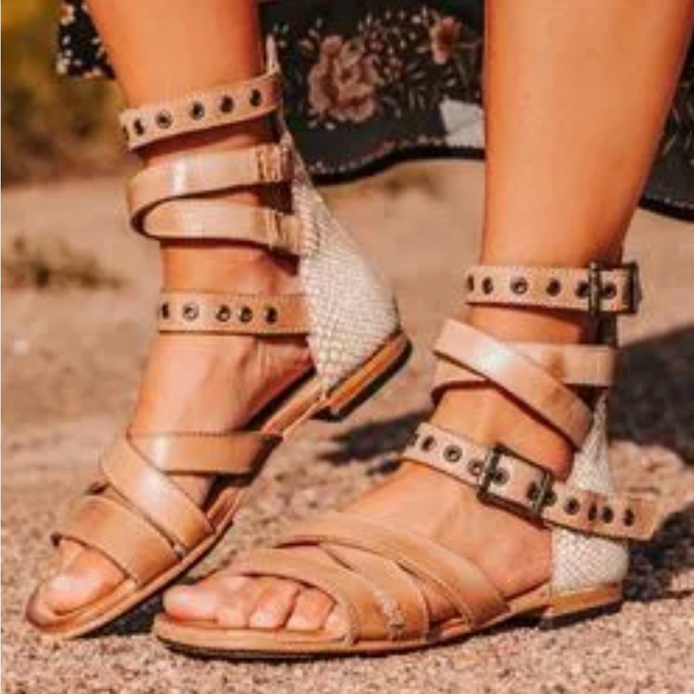 Freebird Saylor Beige/White snake